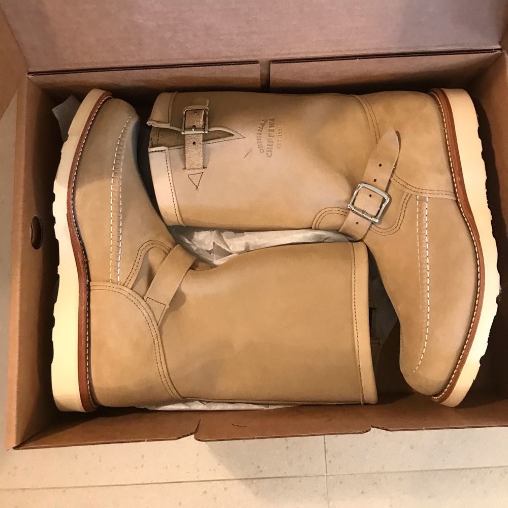Chippewa Suede Highlander Boot Size 10 E